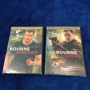 Bhe Bourne Supremacy & The Bourne Identity *New* DVD's 📀📀